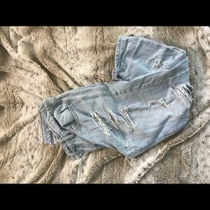 Why not wear a pant that shows a hint of skin ?